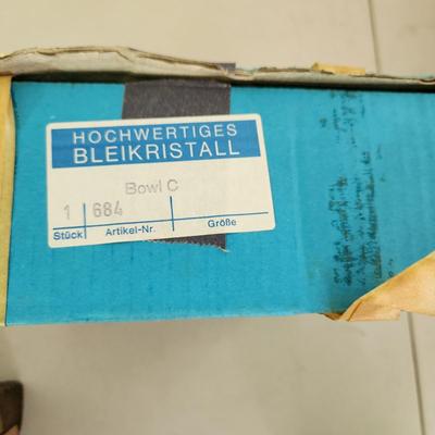 Collection of Glassware Rogaska Ashtray Gorham Nachtmann Bowl