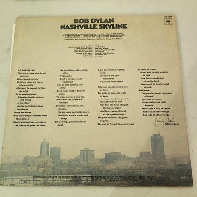 4 Bob Dylan Record Albums