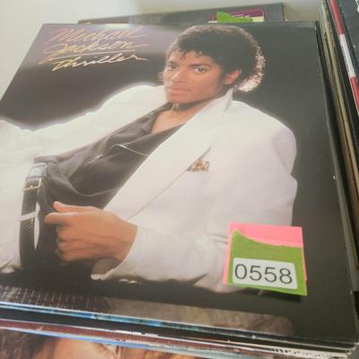 Collection of Record Albums Buddy Holly John Denver Blood Sweat & Tears Fleetwood Mac Michael Jackson Bee Gees