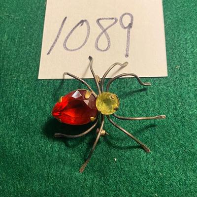 Vintage Spider Brooch