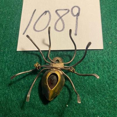 Vintage Spider Brooch