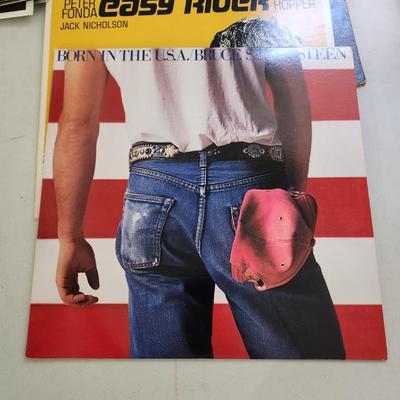 Collection Record Albums Elvis, Eagles, Bowie, bob marley, Houston Lennon Billy Joel and more