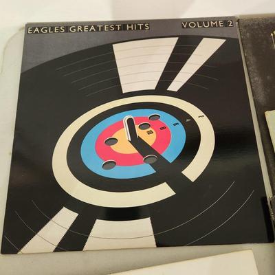 Collection Record Albums Elvis, Eagles, Bowie, bob marley, Houston Lennon Billy Joel and more