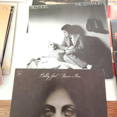 Collection Record Albums Elvis, Eagles, Bowie, bob marley, Houston Lennon Billy Joel and more