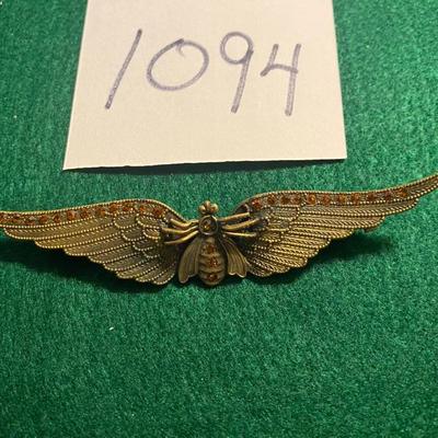 Vintage Butterfly Brooch