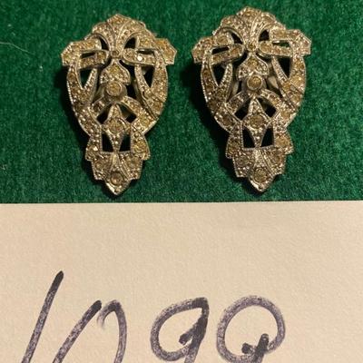 Vintage Rhinestone Dress or Shoe Clips