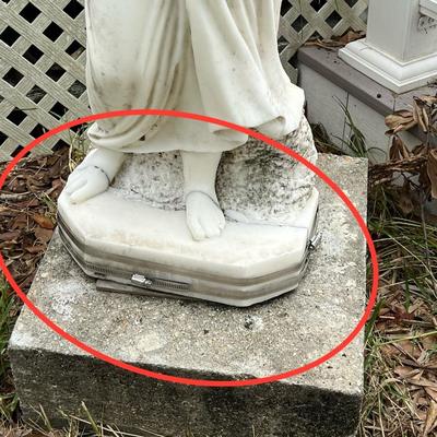 Extremely Heavy!! ~ Lady Marble Statue ~ *Read Details