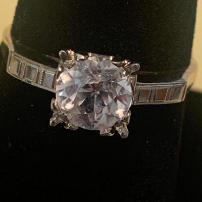 14k Gold Diamond Ring