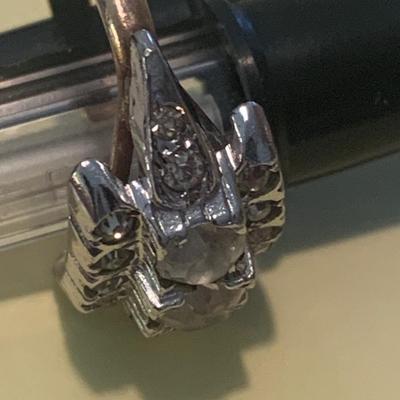 Sterling & Gold Plated Estate Ring