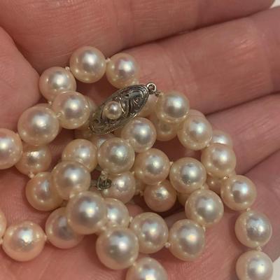15” Pearl Necklace Strand