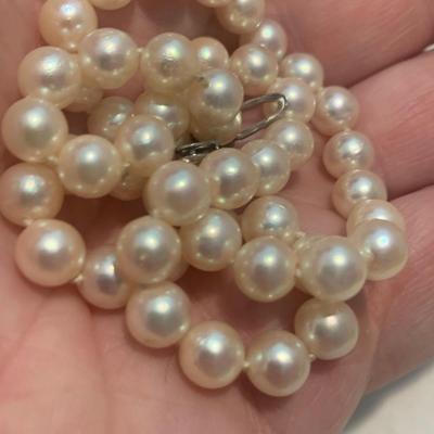 15” Pearl Necklace Strand