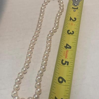 15” Pearl Necklace Strand