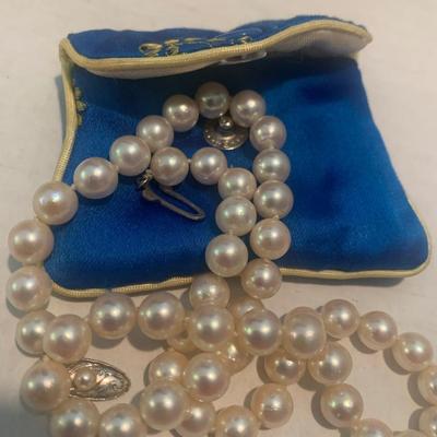 15” Pearl Necklace Strand