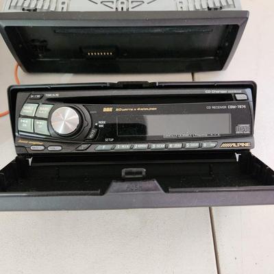 Vintage Car Radios Alpine CD Receiver CDM-7874 Pioneer Super Tuner III KEH-8686