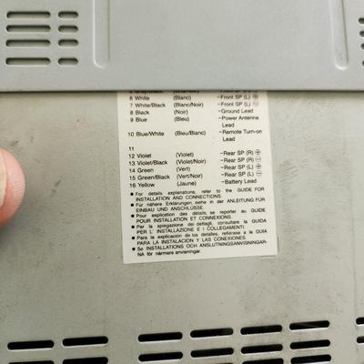 Vintage Car Radios Alpine CD Receiver CDM-7874 Pioneer Super Tuner III KEH-8686