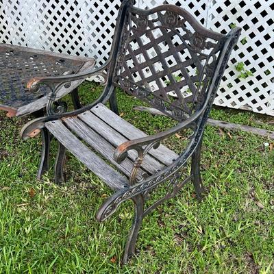 Cast Iron Outdoor Patio Set ~ *Read Details