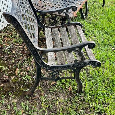 Cast Iron Outdoor Patio Set ~ *Read Details