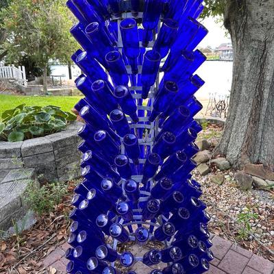 Cobalt Blue Bottle Tree