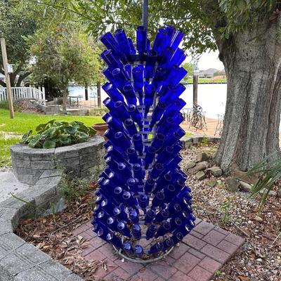 Cobalt Blue Bottle Tree