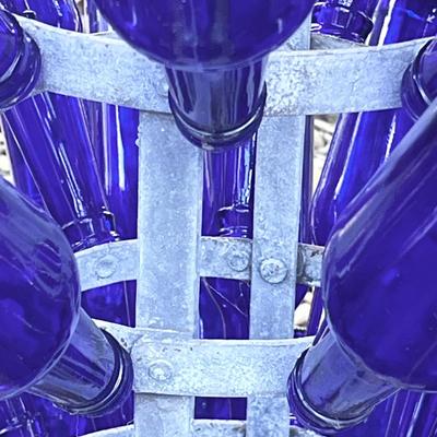 Cobalt Blue Bottle Tree