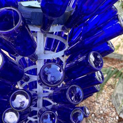Cobalt Blue Bottle Tree