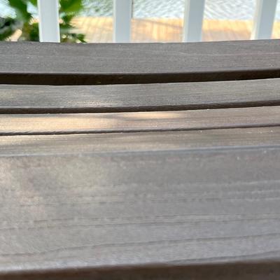 Pair (2) ~ Heavy Iron Polyboard Oversized Garden Chairs