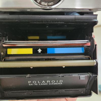 Polaroid SX-70 Camera with Case and Manual