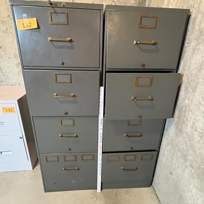 4 Drawer file cabinets