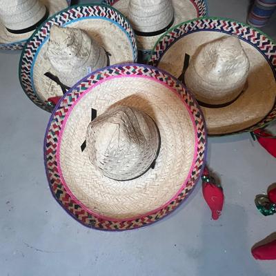 Mexican theme table decor