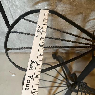Wrought Iron stair step plant stand