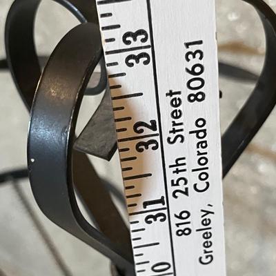 Wrought Iron stair step plant stand