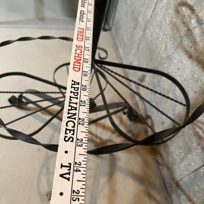 Wrought Iron stair step plant stand