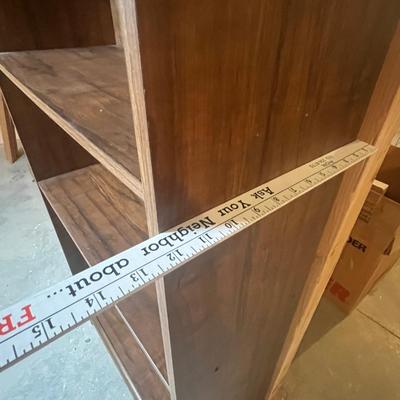 5 shelf book case