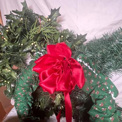 Christmas greenery