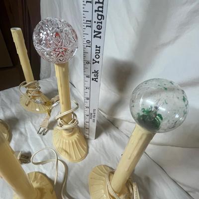 Electric candle lamps