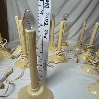 Electric candle lamps
