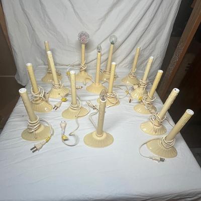 Electric candle lamps