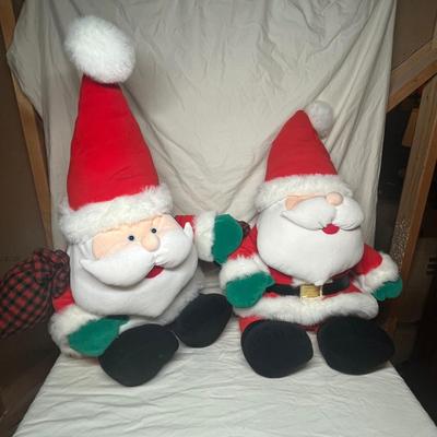 Plush Santas