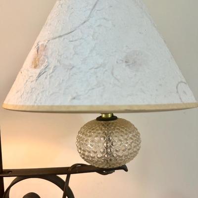 Vintage iron floor lamp