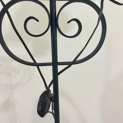 Vintage iron floor lamp