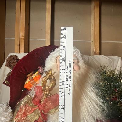 Standing Santa Figure