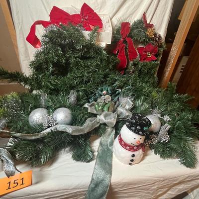 Christmas greenery