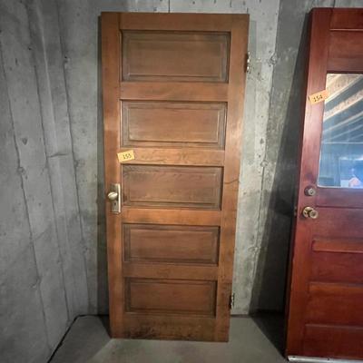 Antique Paneled door