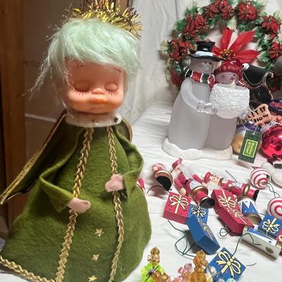 Large lot of vintage Christmas