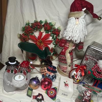 Large lot of vintage Christmas