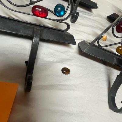 Metal stocking holders