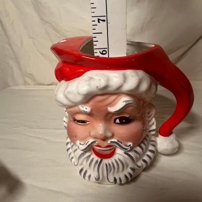 NAPCO Santa pitcher & Mugs