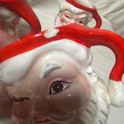NAPCO Santa pitcher & Mugs