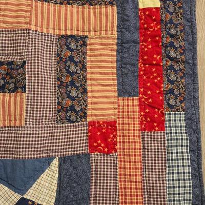 Quilted Star Throw Blanket