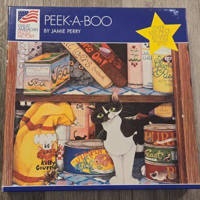 Peek a Boo Cat Puzzle